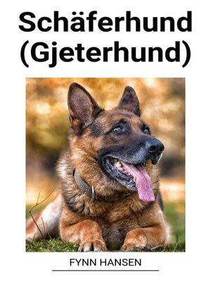cover image of Schäferhund (Gjeterhund)